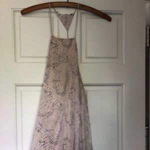 Urban Outfitters White Textured Dress